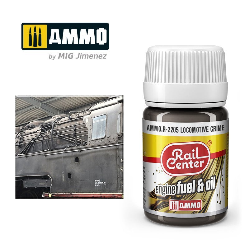 Ammo Mig R2205 LOCOMOTIVE GRIME (35ML)