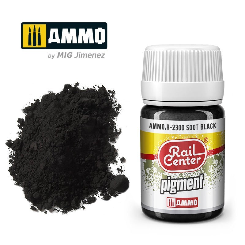 Ammo Mig R2300 SOOT BLACK (35ML)
