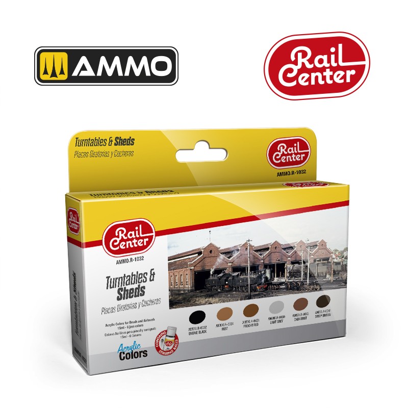 Ammo Mig R1032 TURNTABLES & SHEDS