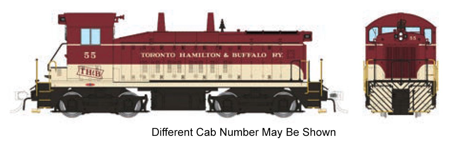 PREORDER Rapido HO 27104 EMD SW9 Diesel Locomotive, Toronto Hamilton & Buffalo #56