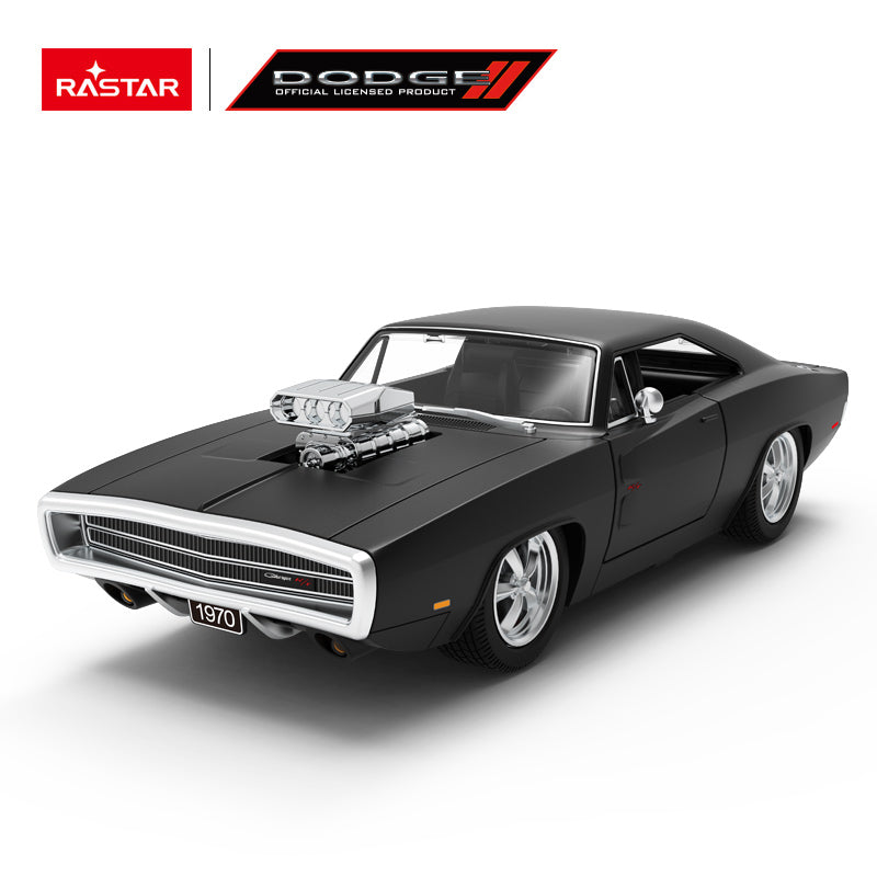 Rastar 99010B 1970 Dodge Charger R/T w/blwr Black