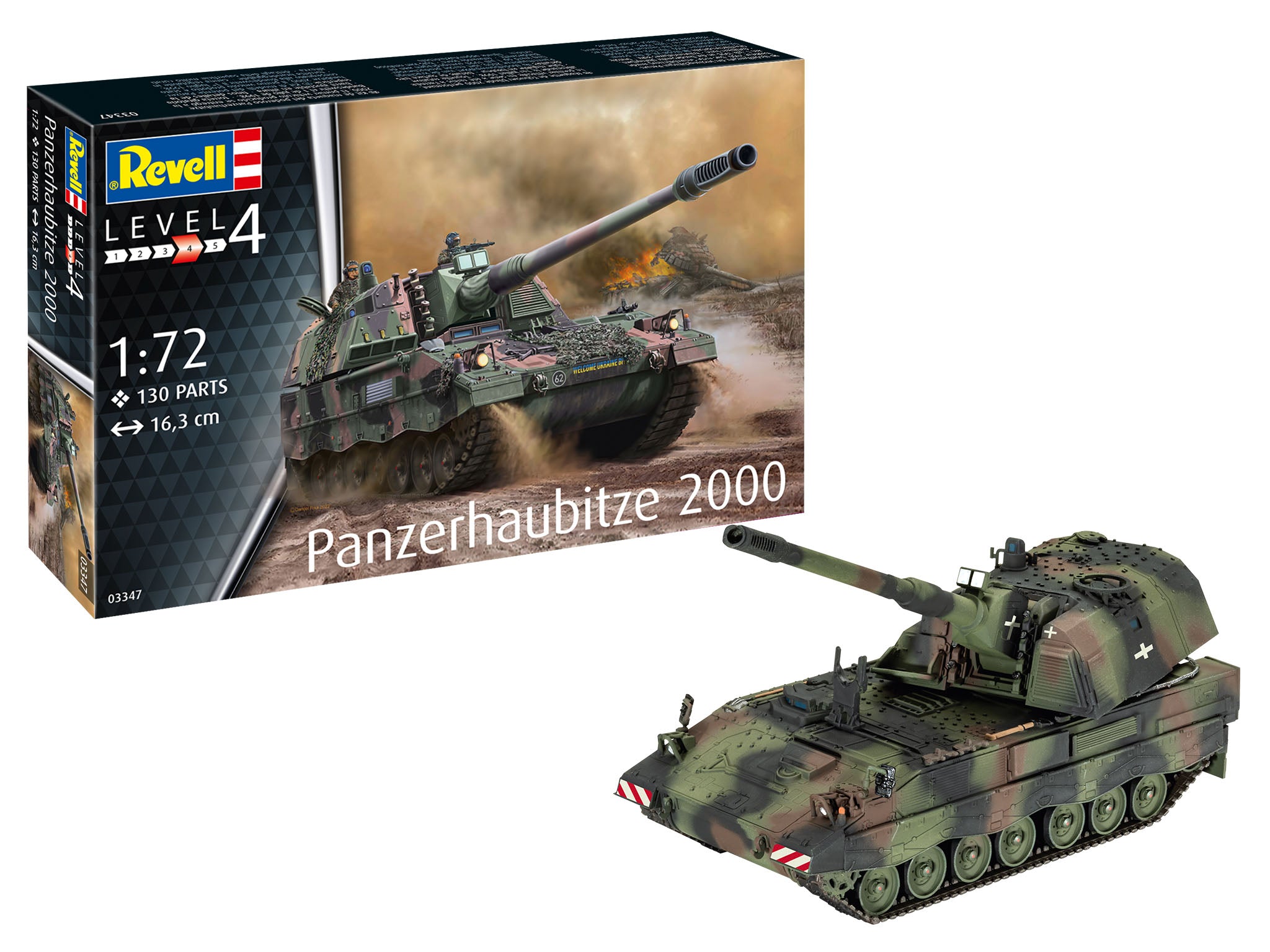 Revell 3347 PanZerhaubitze 2000 1:72