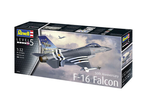 Revell 3802 F-16 Falcon 50th Anniversary 1:32