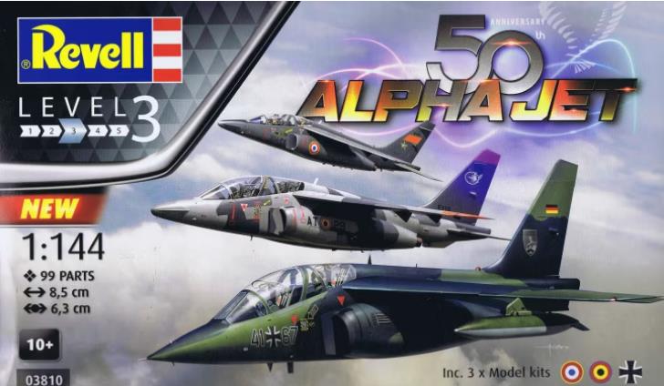 Revell 3810 Alpha Jet 50th Anniv. 1:144