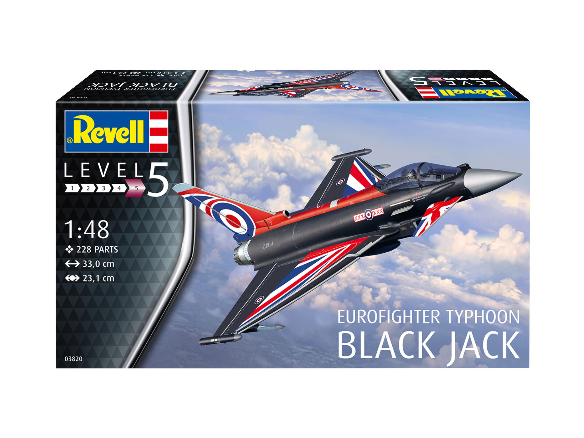 Revell 3820 Eurofighter Typhoon Black Jack 1:48