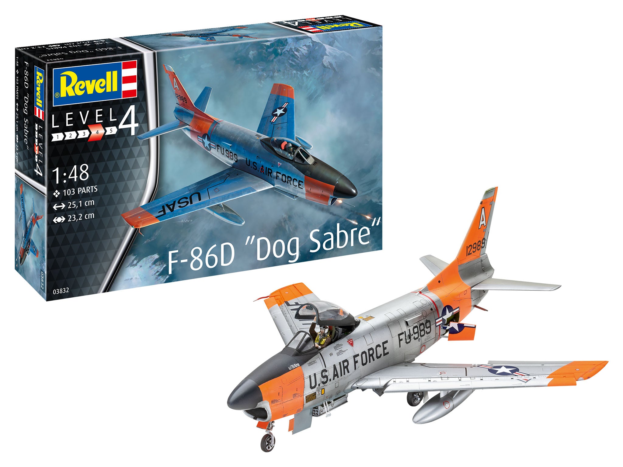Revell 3832 F-86D Dog Sabre 1:48