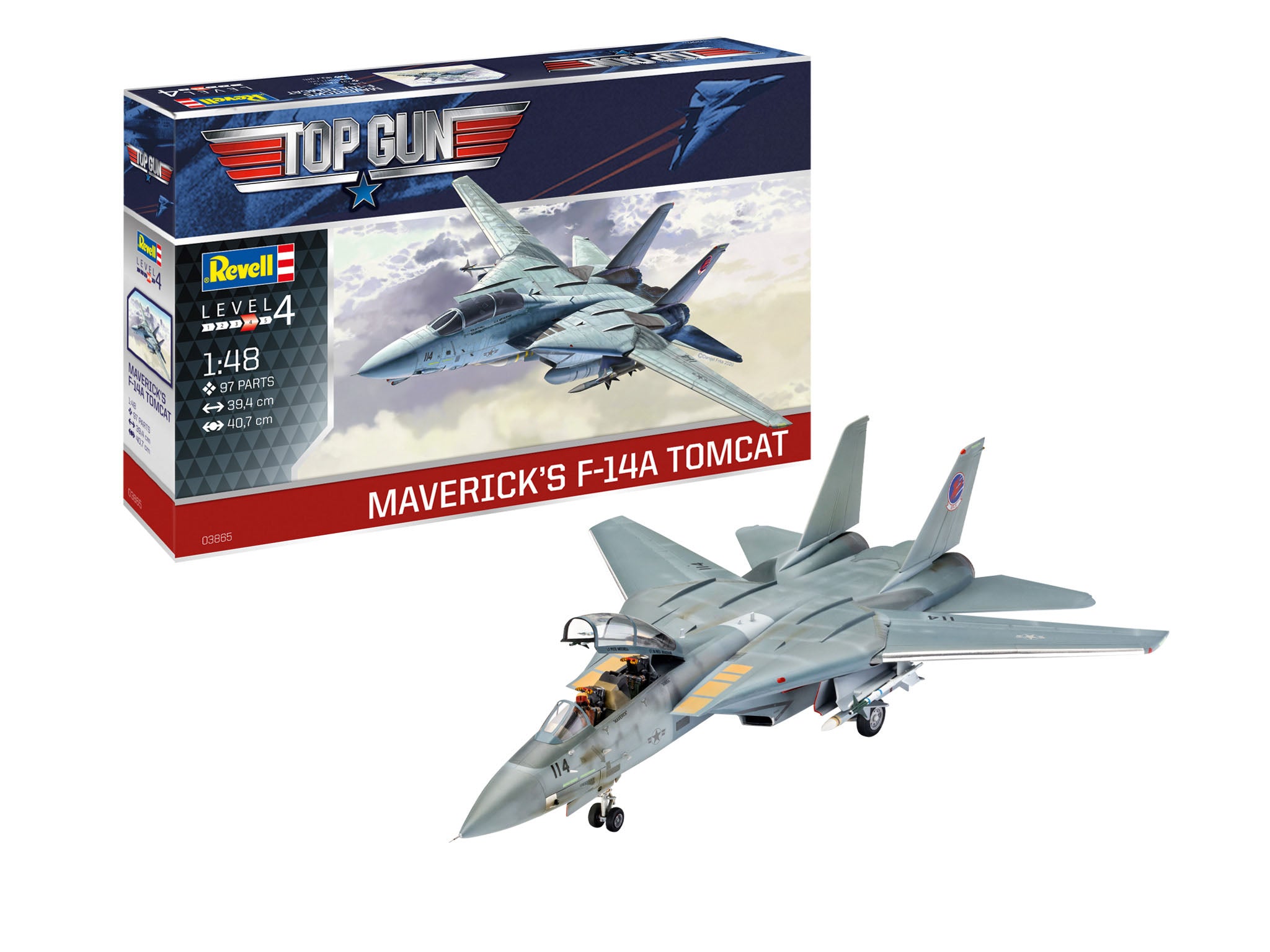 Revell 3865 Maverick's F-14A Tomcat 1:48