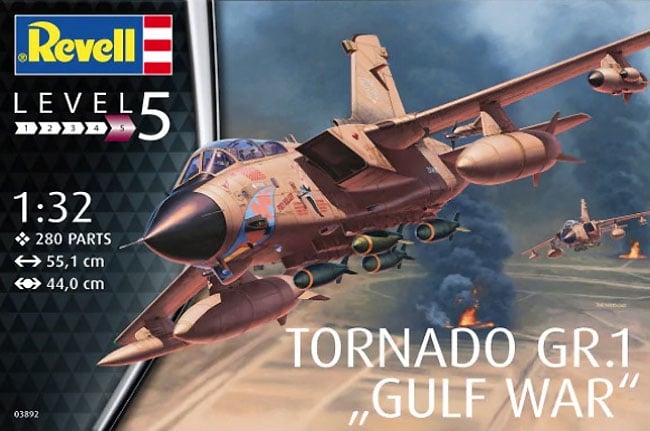 Revell 3892 Tornado GR1 RAF Gulf War Fighter 1:32