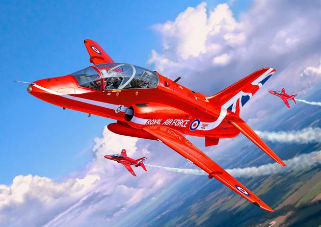 Revell 4921 BAe Hawk T.1 Red Arrows 1:72