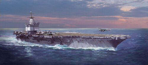 Revell 5173 USS Enterprise CVN-65 Platinum 1:400