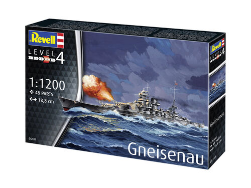 Revell 5181 Battleship Gneisenau 1:1200