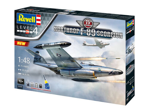 Revell 5650 Northrop F-89 Scorpion 75th Anniv. 1:48