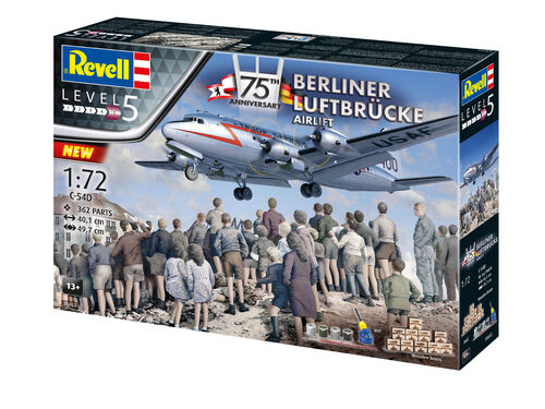 Revell 5652 Berlin Airlift C-54D 75 Anniv GS 1:72