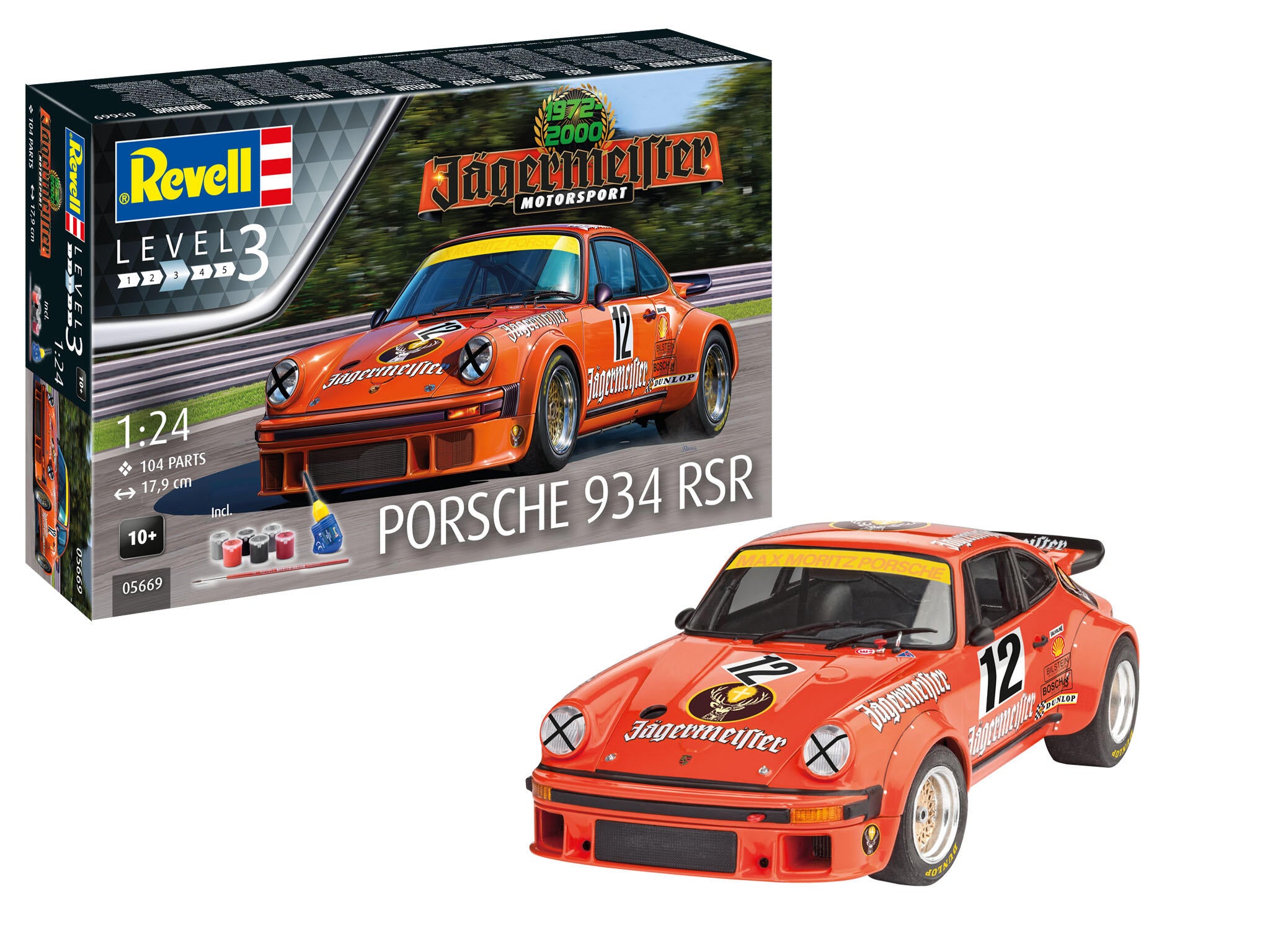 Revell 5669 Jagermeister Porsche Gift Set 1:24