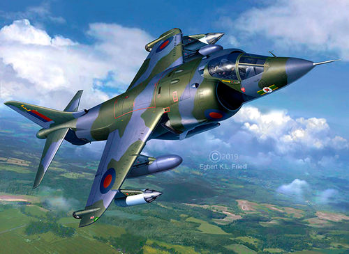 Revell 5690 Harrier GR.1 50th Anniv. GS 1:32