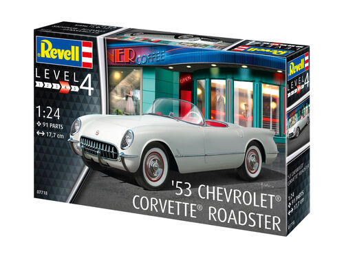 Revell 7718 '53 Corvette Roadster 1:24