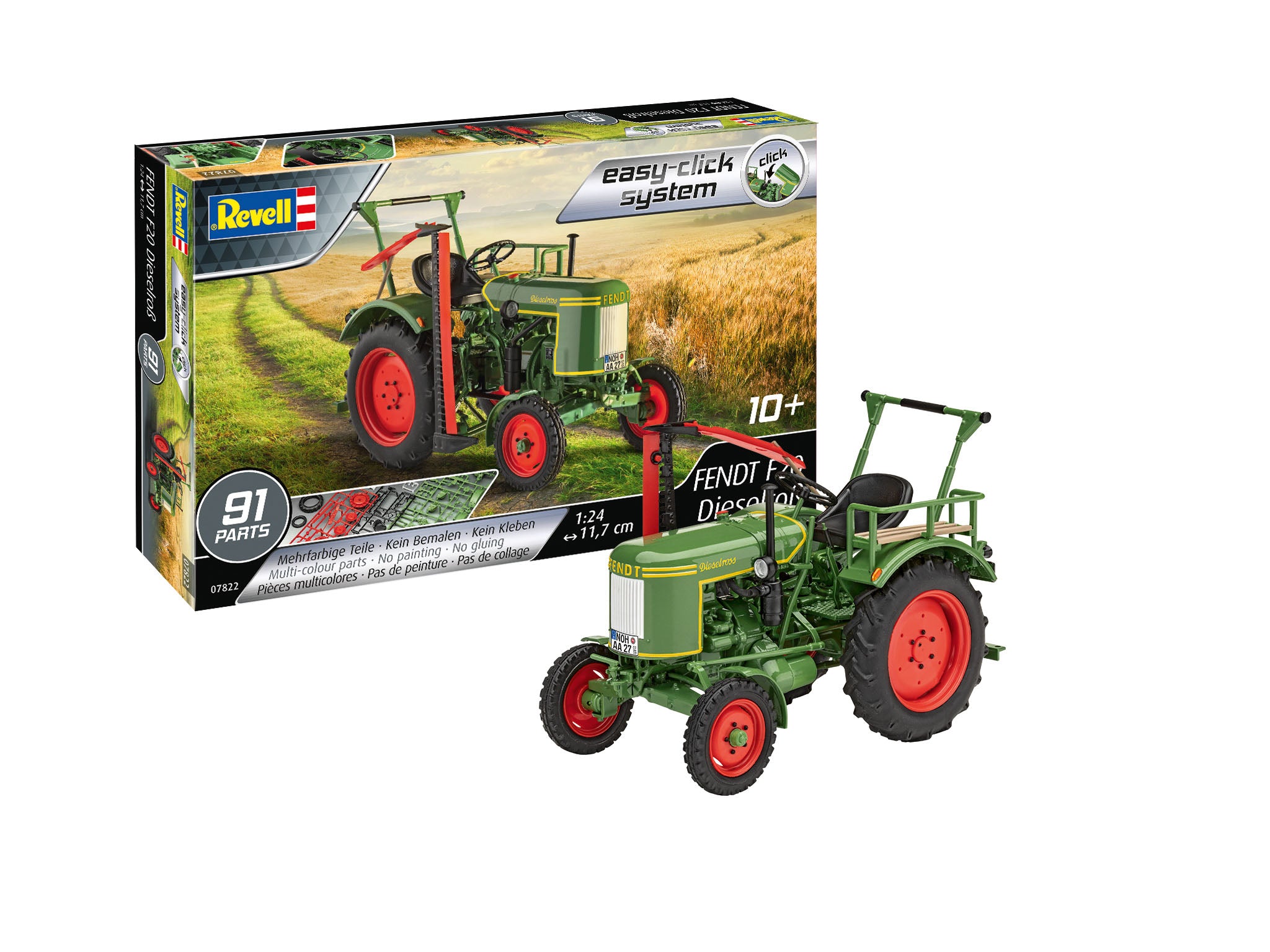 Revell 7822 Fendt F20 Diesel Tractor 1:24 snap