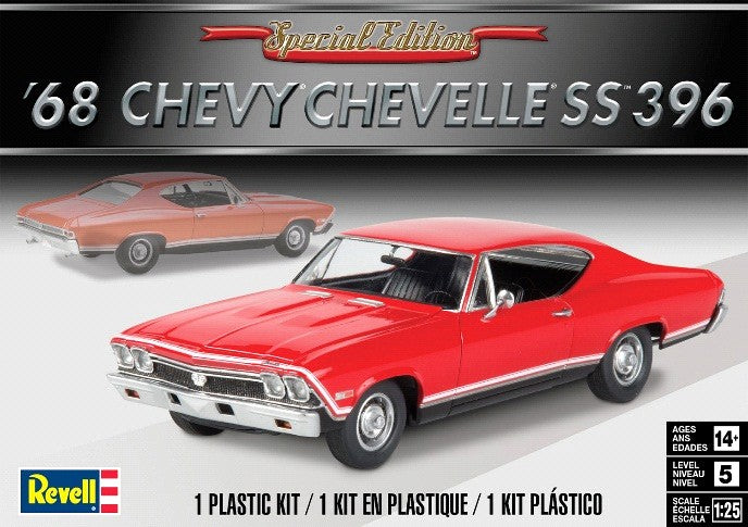 Revell Monogram 4445 '68 Chevelle SS 396 1:24