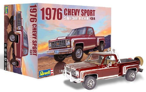 Revell Monogram 4486 '76 Chevy Sport Stepside 1:24