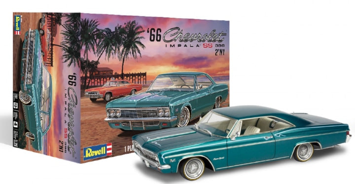 Revell Monogram 4497 '66 Chevy Impala SS 396 2'N1 1:25