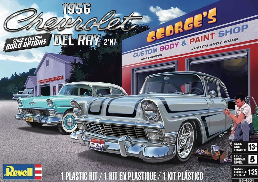 Revell Monogram 4504 '56 Chevy Del Ray 2n1 1:25