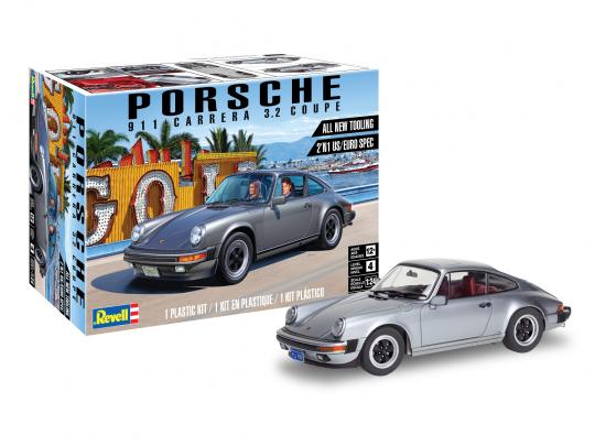 Revell Monogram 4521 Porsche 911 Carrera 3.2 Coupe 1:24