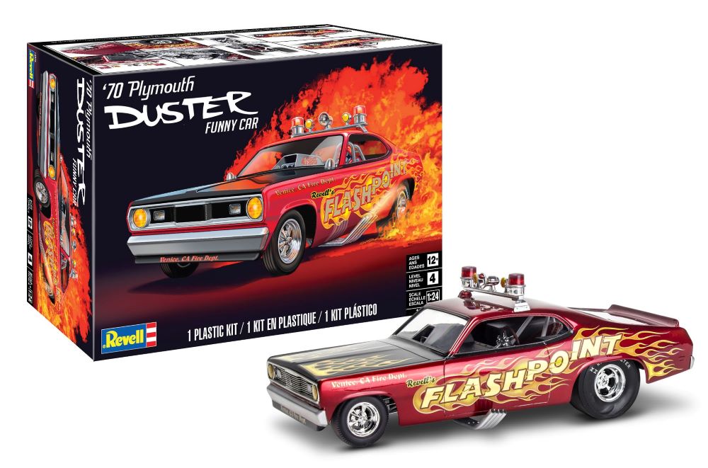 Revell Monogram 4528 '70 Plymouth Duster Funny Car 1:24