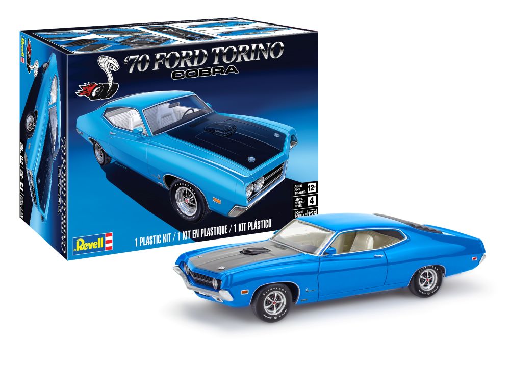 Revell Monogram 4534 '70 Ford Torino GT 1:25