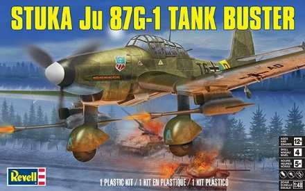 Revell Monogram 5270 Stuka Dive Bomber Ju87G-1 1:48