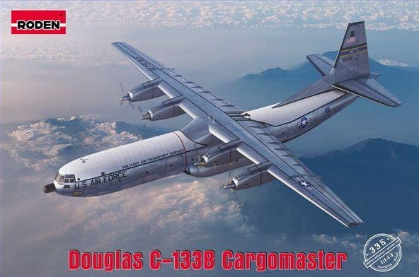 Roden 335 C133B Cargomaster USAF Transport Aircraft 1:144