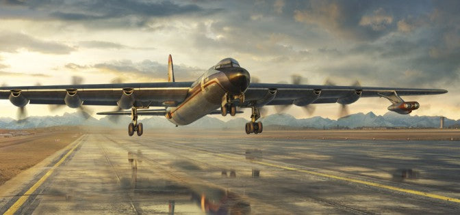 Roden 348 Convair NB-36H Peacemaker Bomber 1:144