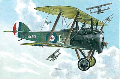 Roden 53 Sopwith Camel F.1 Bentley 1:72