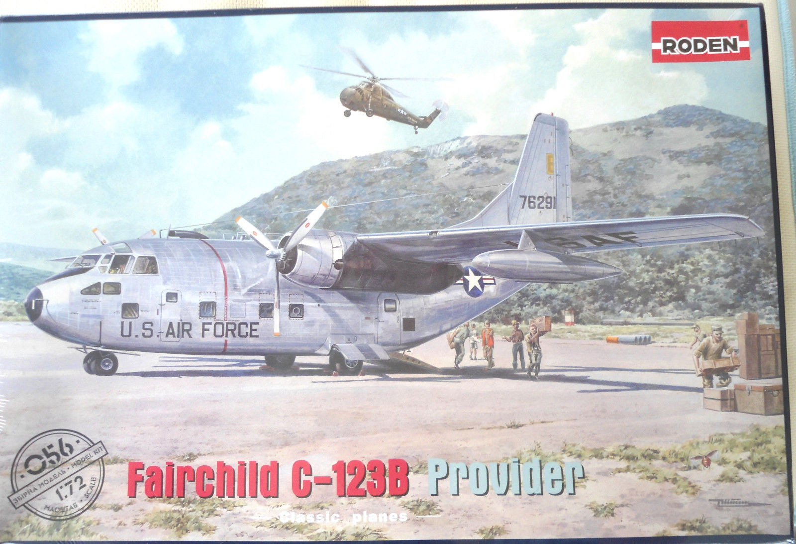 Roden 56 Fairchild C-123B Provider 1:72