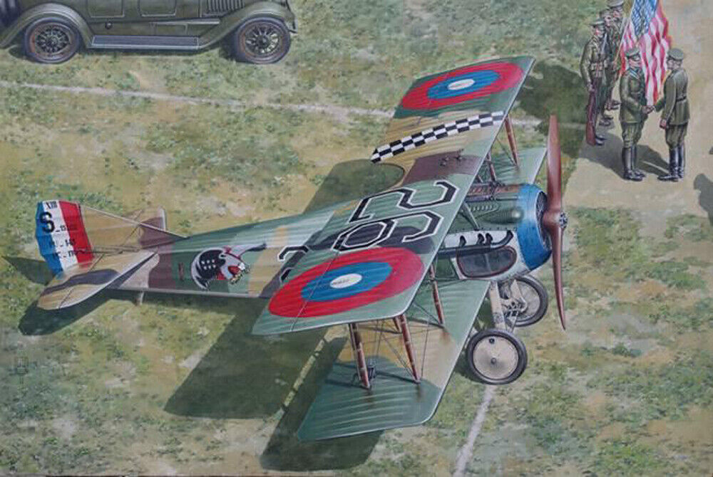 Roden 636 Spad XIIIc1 French WWI Biplane 1:32