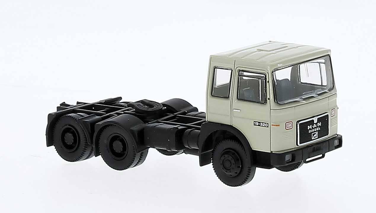 PREORDER Brekina HO 78161 Roman Diesel 3-Axle Tractor Only, German Federal Railroad DB | 33.29