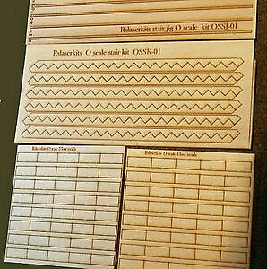 RS Laser Kits 1503 O Stair Kit W/jig 3'