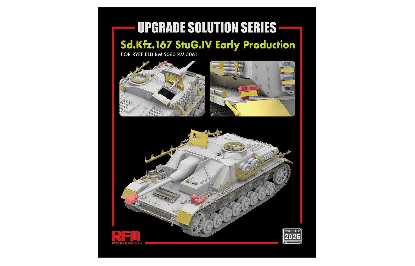 Ryefield Model 2025 Upgrade Set Stug IV Early