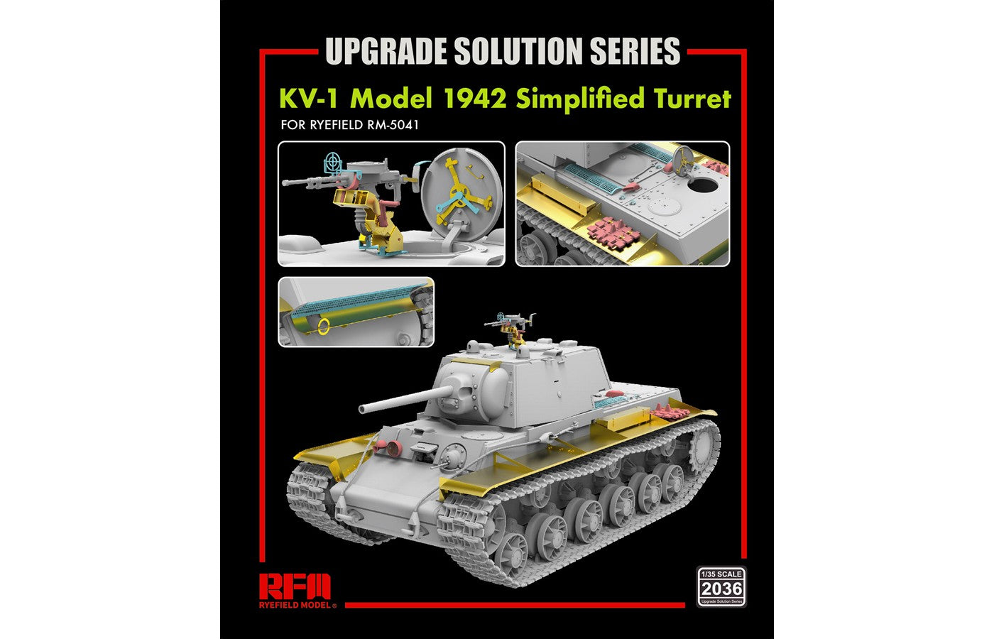 Ryefield Model 2036 Upgrade Set for KV-1 Tank 1:35