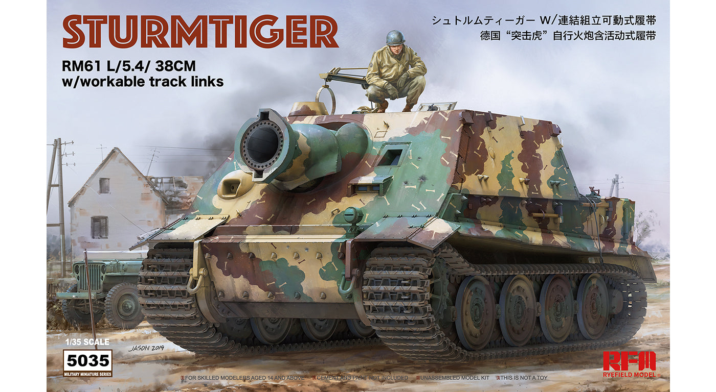 Rye Field Model 5031 JAGDPANTHER G2 w/working track 1:35