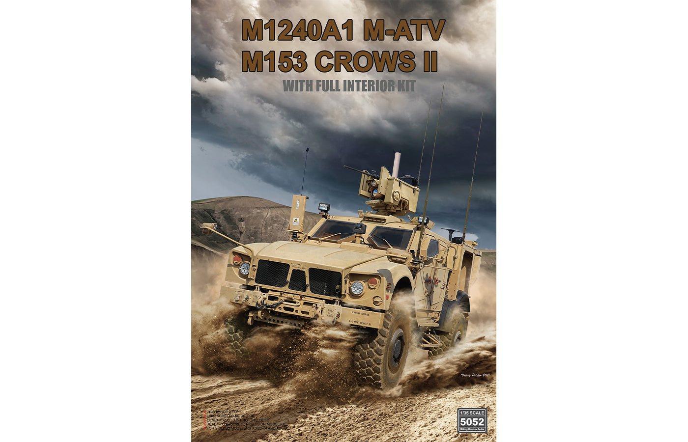 Rye Field Model 5052 M1240A1 M-ATV M153 CROWS II w/Interior