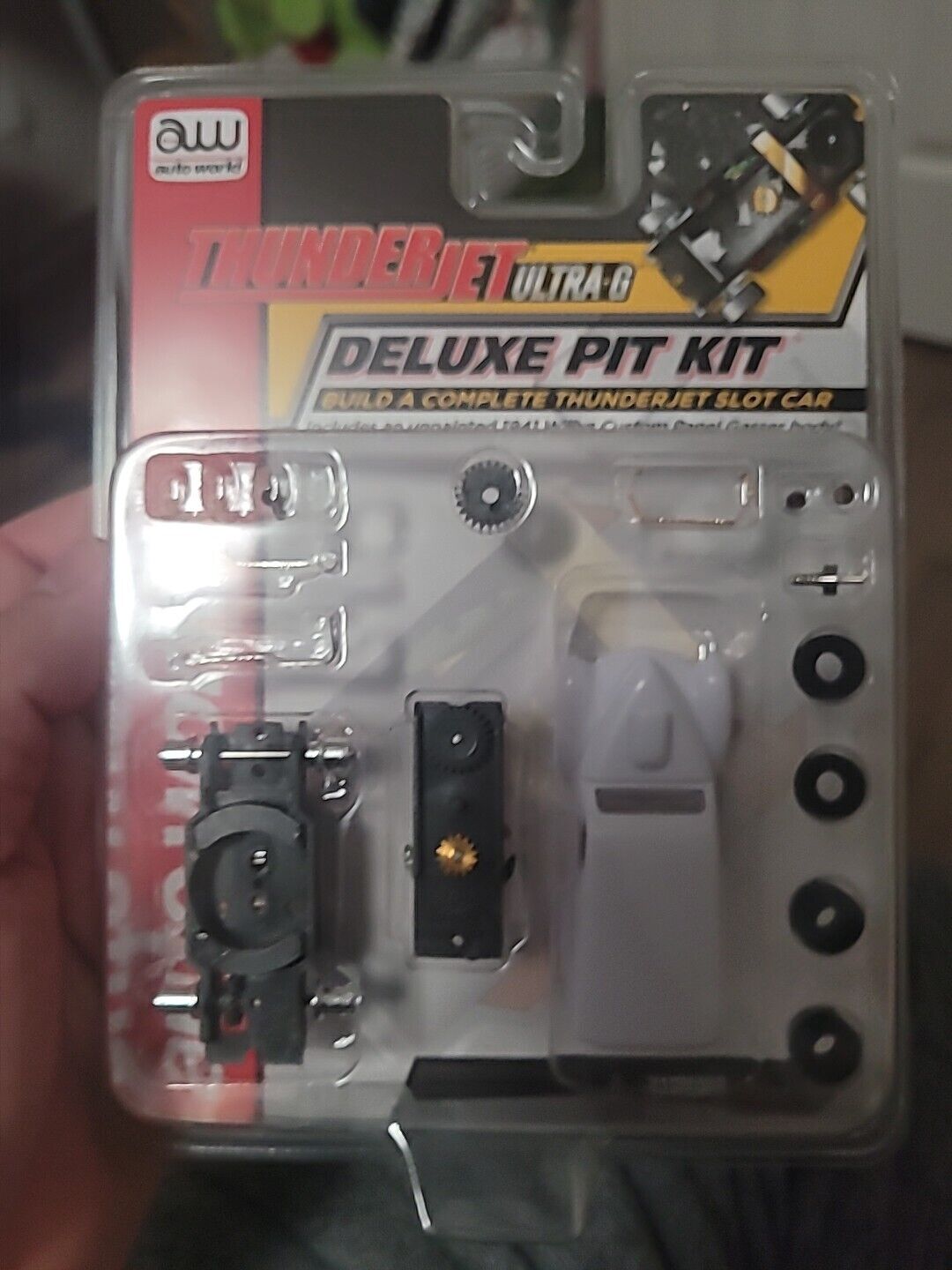 Auto World TRX130 Thunderjet Deluxe Pit Kit w:Willys Gassr