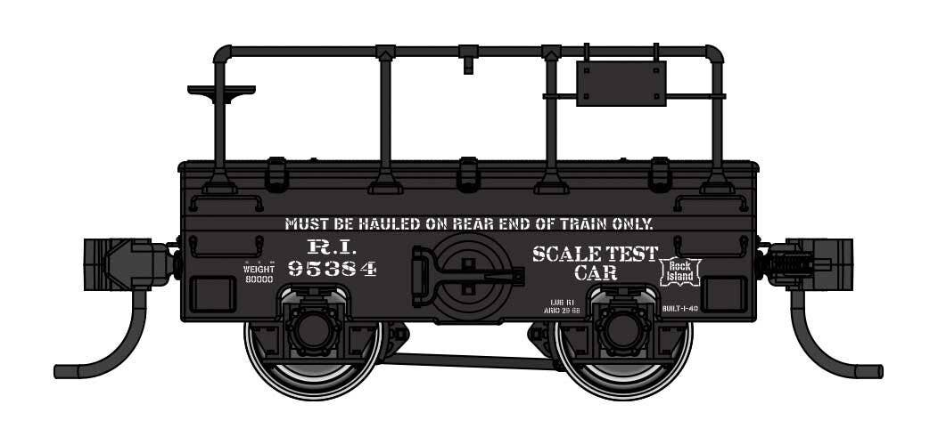 PREORDER Walthers Proto HO 920-105305 Scale Test Car, Rock Island #95384 | 44.98