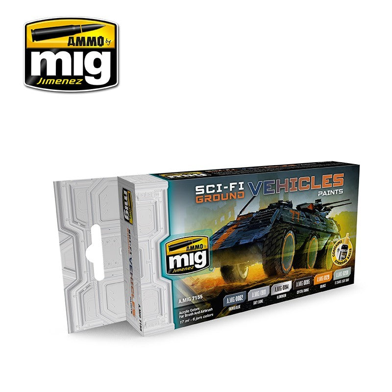 Ammo Mig 7155 SCI-FI GROUND VEHICLE SET