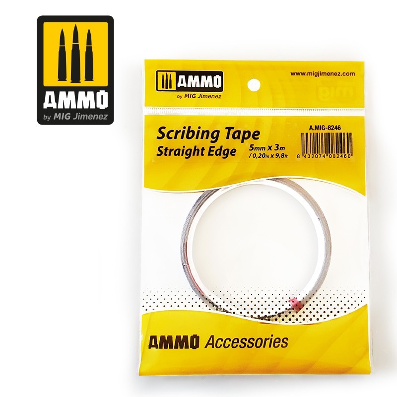 Ammo Mig 8246 SCRIBING TAPE -STRAIGHT