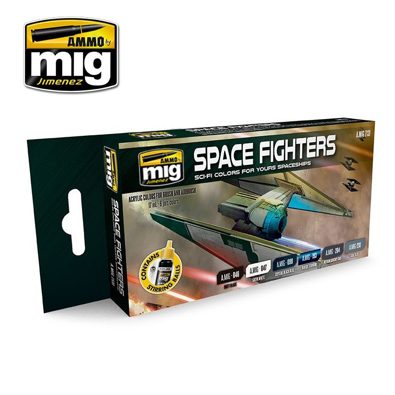 Ammo Mig 7131 SPACE FIGHTERS SCI-FI SET