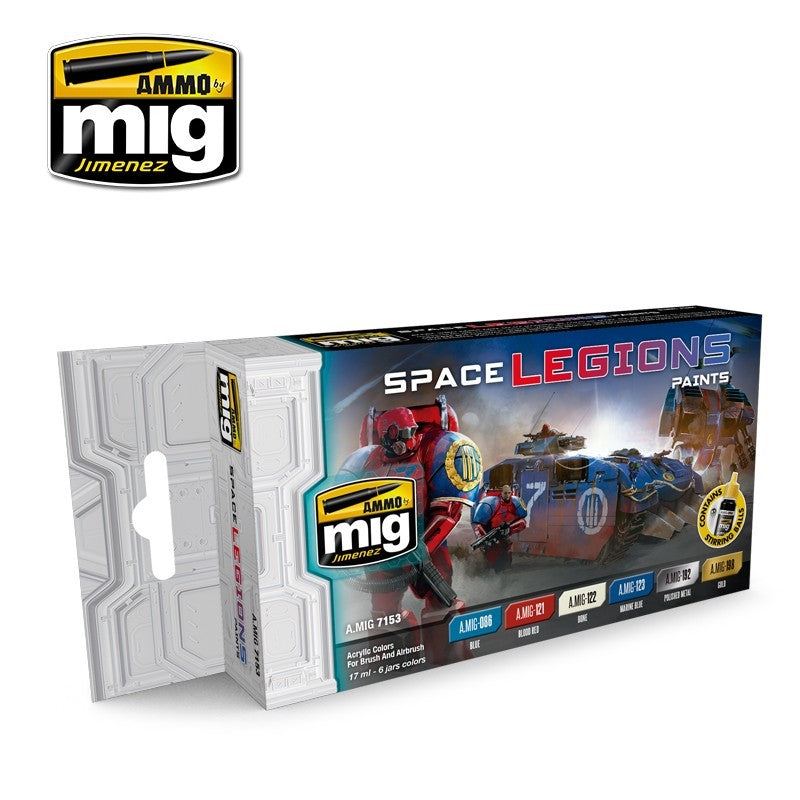 Ammo Mig 7153 SPACE LEGIONS PAINT SET