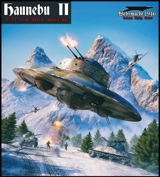 Squadron 39004 Haunebu II German Flying Saucer Kit 1:72