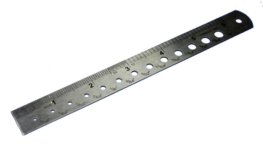 Squadron Tools 10108 6'Ruler & Drill Gauge