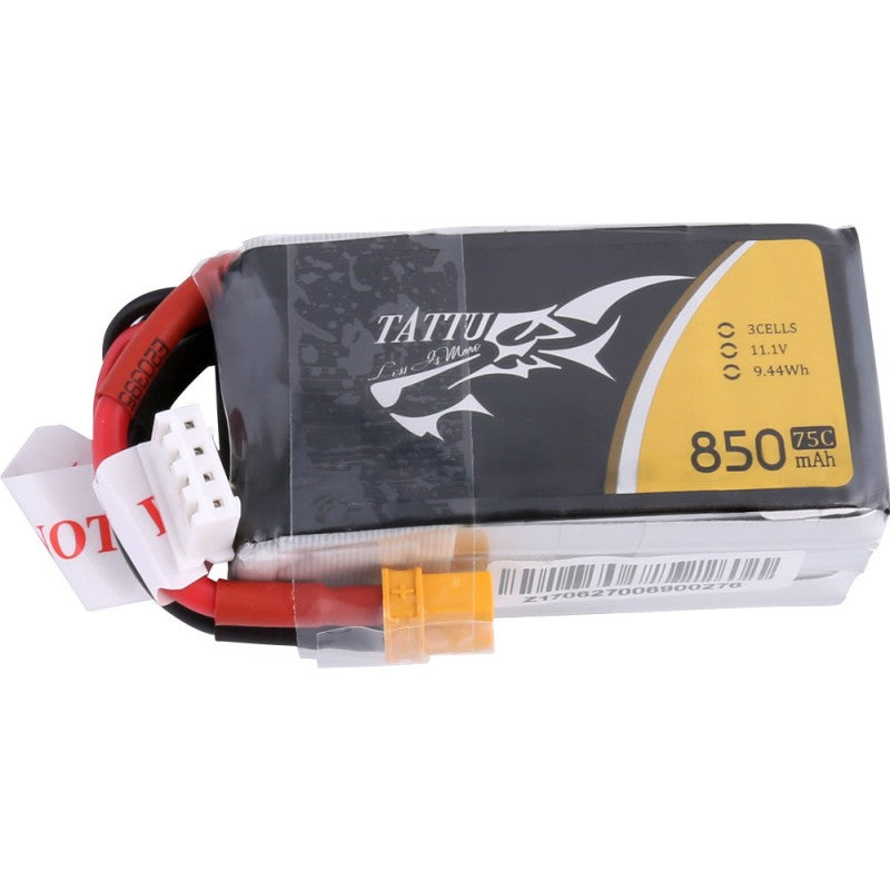 Tattu 3S 850mAh 75C XT30