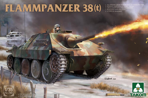 Takom 2180 Flammpanzer 38t 1:35